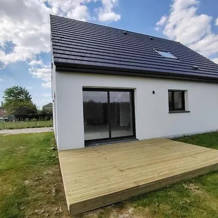 Beautiful New Villa With Garden And Terrace Berck